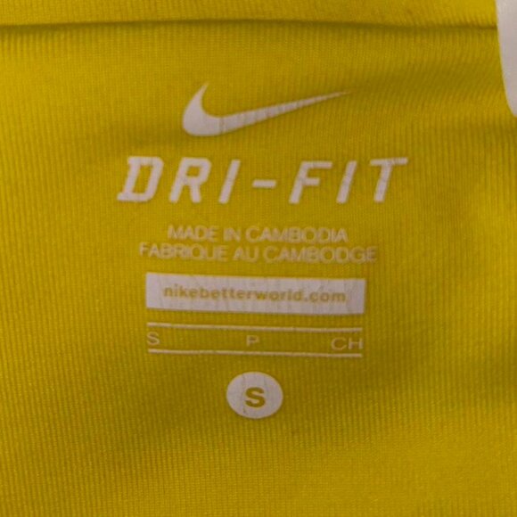 Nike Dri-Fit Purple White & Yellow Geometric Stripe Print Tennis Skirt Sz Small - Picture 6 of 6